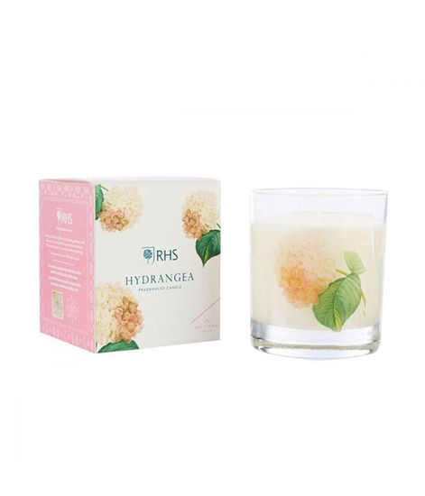 Цветущая гортензия ароматическая свеча в стекле, Wax Lyrical