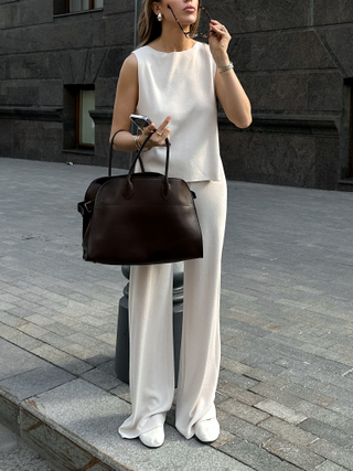 Брюки ENIGMA, кремовый