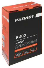 Дренажный насос PATRIOT F 400 (400 Вт) черный