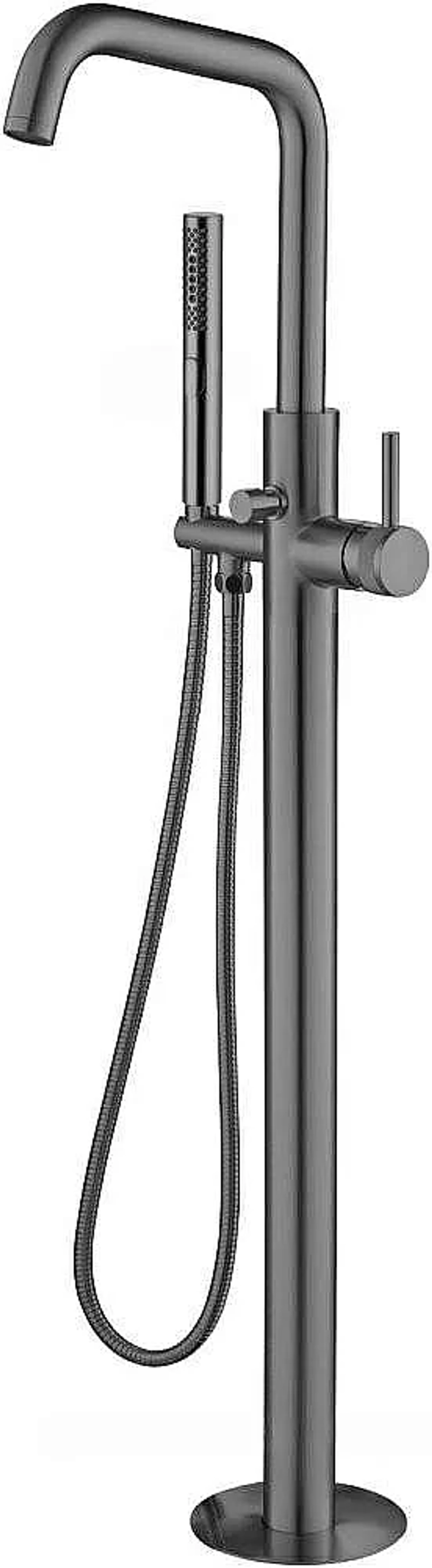 Смеситель для ванны Allen Brau Priority 5.31008-MG брашированный графит