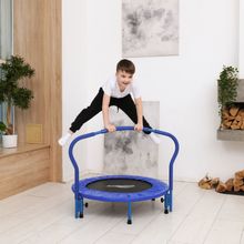 Батут с поручнем DFC Gardenature 36&#39;&#39; синий