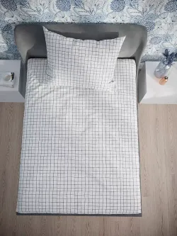 Постельное белье бязь Сказка "Yogacat" (бязь) 1,5-сп Наволочка 50х70 см 1 шт Простынь 150x215 смПододеяльник 145x215 см