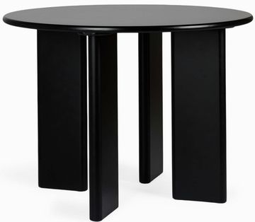 Обеденный стол Blos диаметр 100 черный МДФ