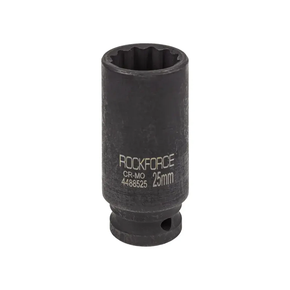Головка ударная глубокая 25мм (12гр.), 1/2'' RockForce RF-4488525