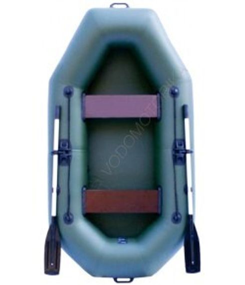 Лодка надувная НЕПТУН с килем КМ-300 Д Лайт ( зеленая )