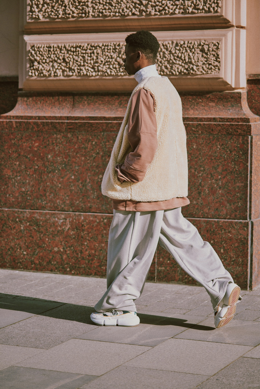 Sherpa Vest Candied Ginger