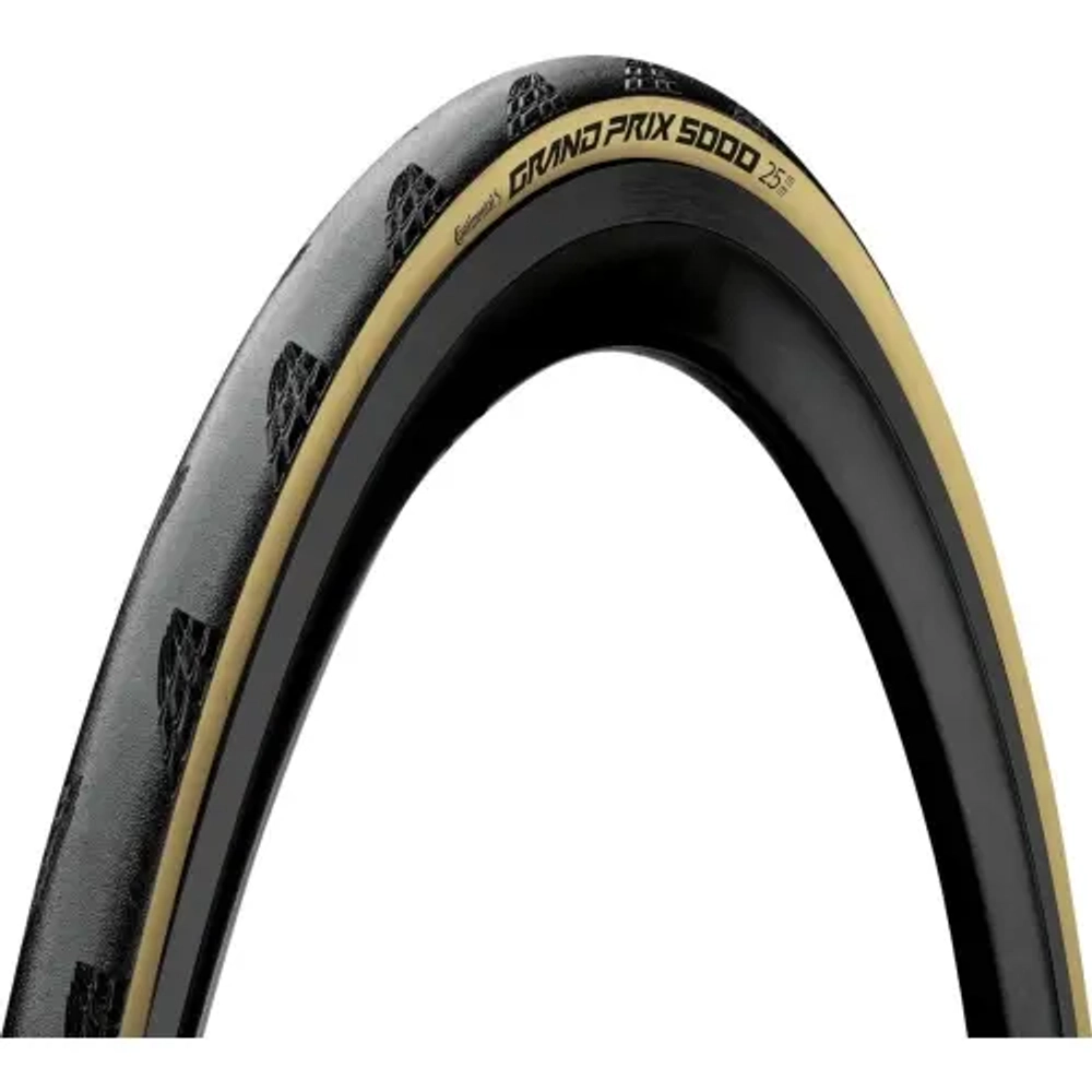 Покрышка Grand Prix 5000 25-622/ 700x25C Blk/Cream складная