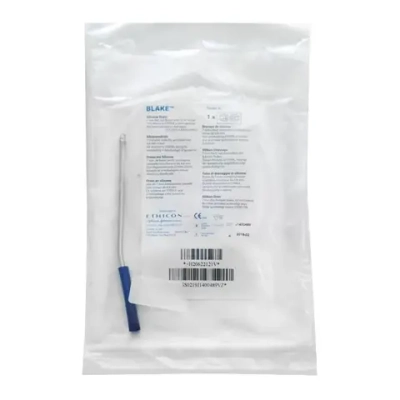 Дренаж хирургический 10 мм плоский BLAKE Drain с троакаром 3/16 10 шт
