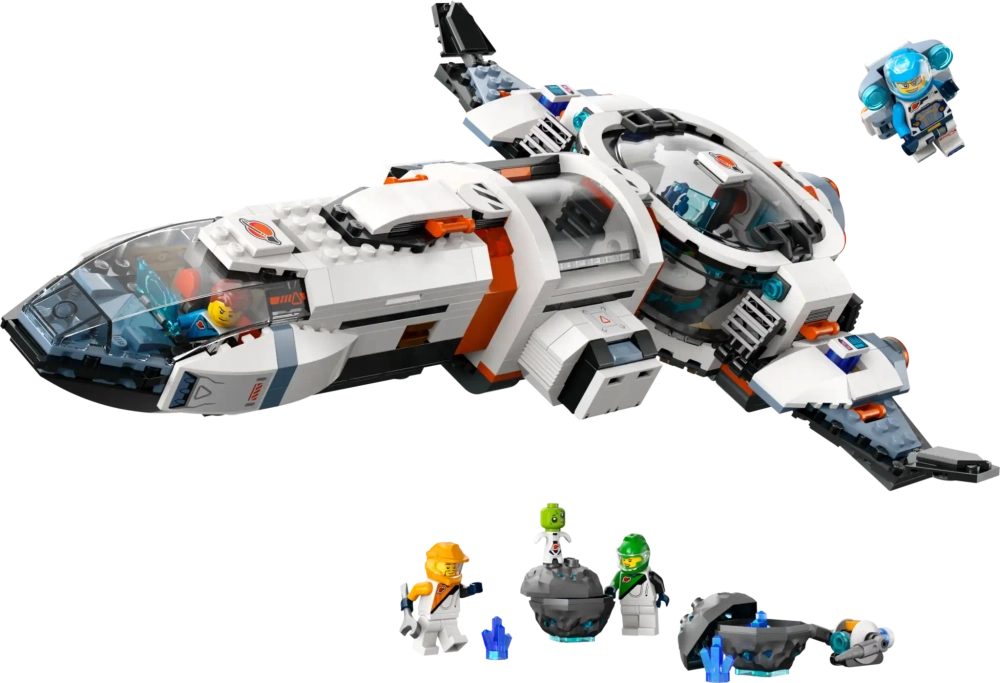 Конструктор LEGO City 60446 Модульный галактический космический корабль