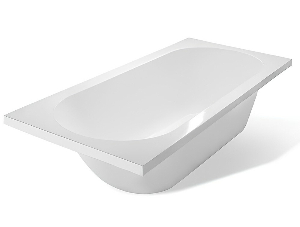 Ванна из литьевого мрамора Эстет Честер 170х75 белая, ФР-00000692
