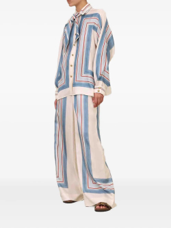 Рубашка шелковая ZIMMERMANN