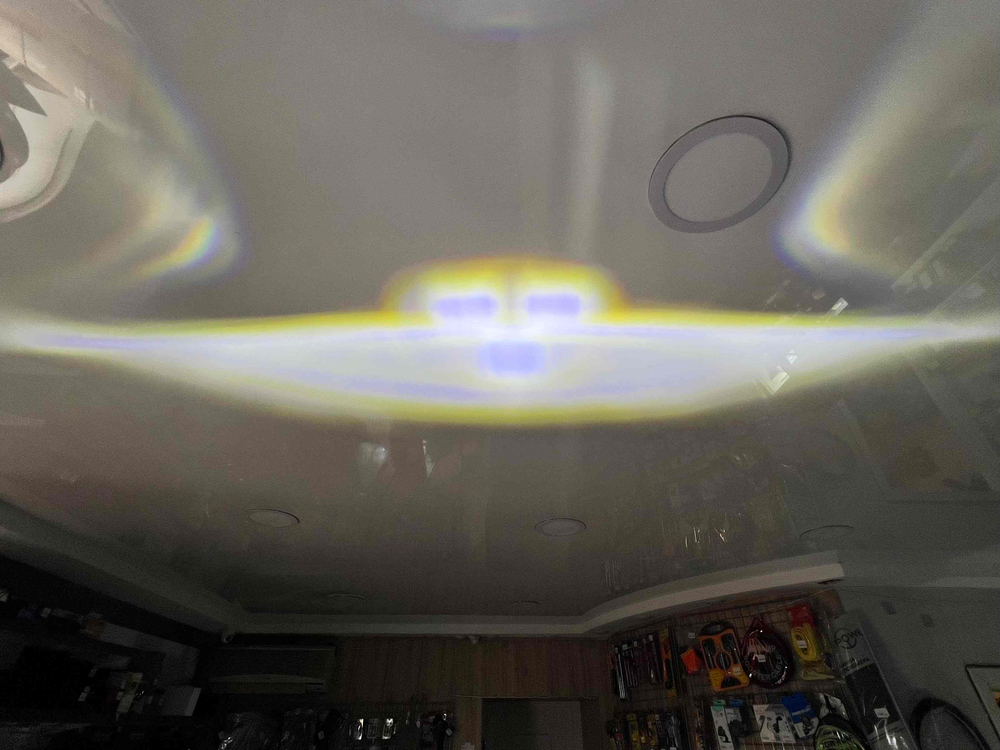 5.75 D / Фара светодиодная на ВАЗ 2106 и мотоциклы, дневные ходовые огни и поворотник (5.75 дюймов, 12/24V, 6000K) (1 шт)