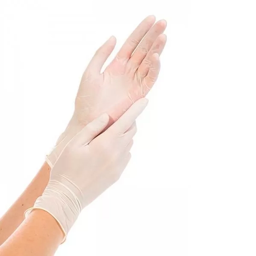 Перчатки латексные смотровые стерильные DiaMax-S размер L 40 пар