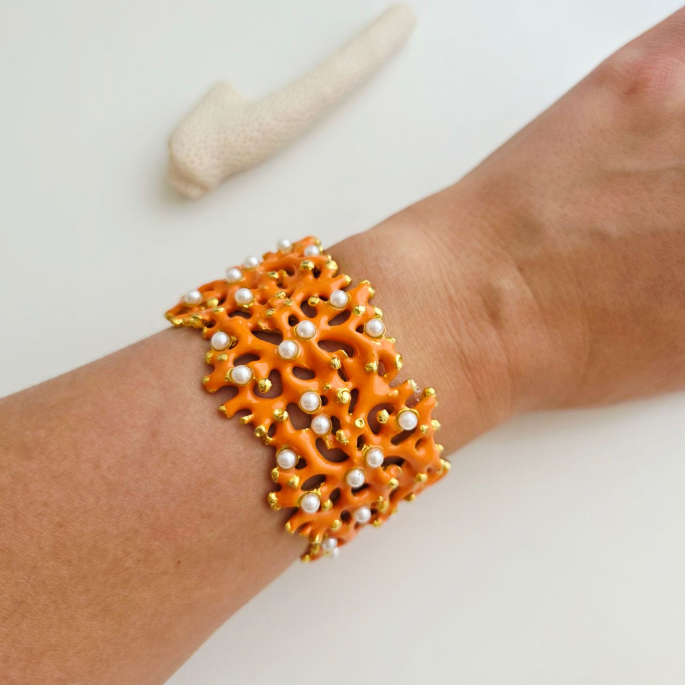 Браслет KJL кораллы