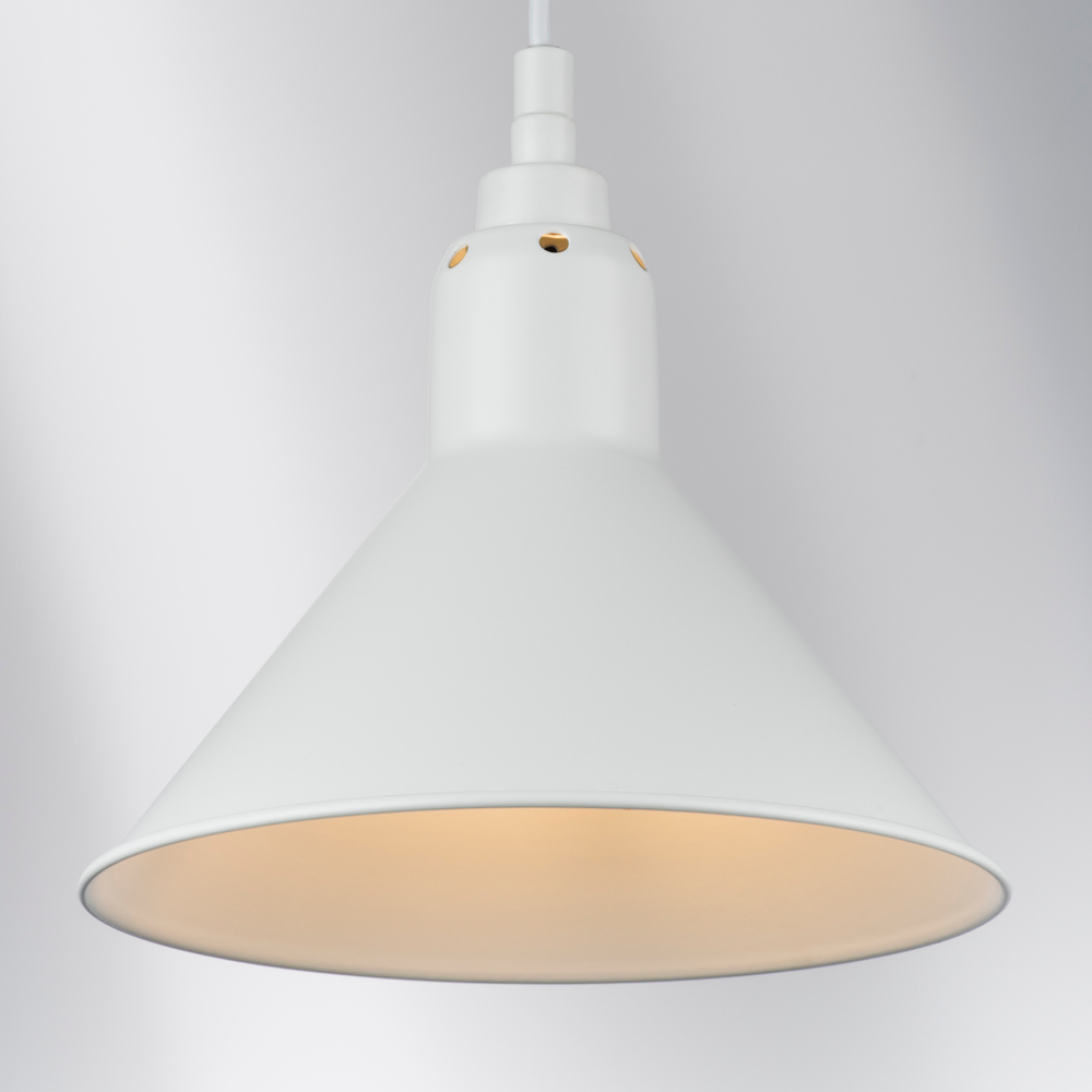 765026 Подвесной светильник LOFT 1х40W E14 БЕЛЫЙ