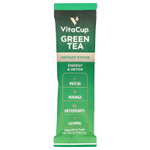 VitaCup, Зеленый чай, растворимый, несладкий, 24 стика на одну порцию, 2 г (0,07 унции) каждый