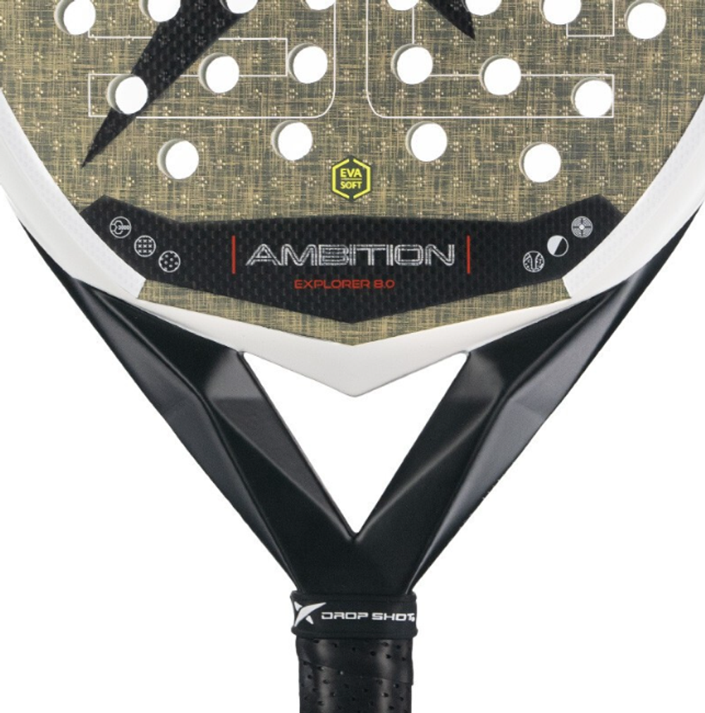 Ракетка для падел Explorer 8.0 Ambition Drop Shot