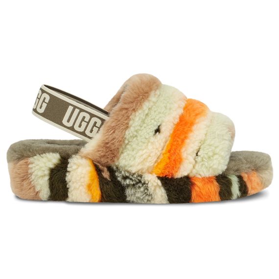 Ugg Fluff Yeah Slide Cali Collage 'Olive'