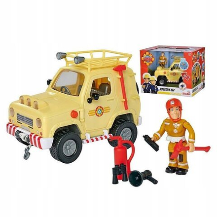 Игрушечный транспорт Simba Пожарный Сэм - Спасательный джип TOMS 4x4 с фигуркой 4006592073336