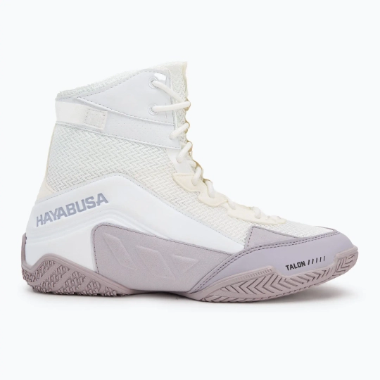 Боксёрки Hayabusa Talon Boxing white/lavender