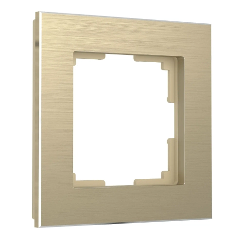Рамка на 1 пост Aluminium (шампань алюминий) W0011711