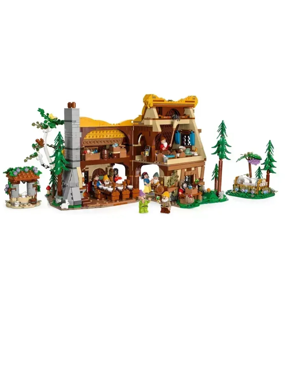 Конструктор Дом Белоснежки и семи гномов 2228 деталей