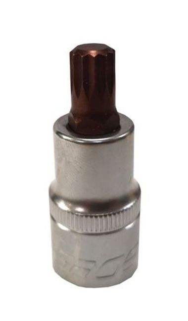 Головка-бита SPLINE 12-лучевая Premium M8 1/2''(L-55мм) Forsage F-34805508 Premium