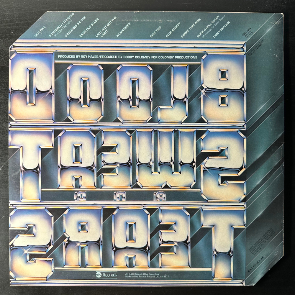 Blood, Sweat And Tears Featuring David Clayton-Thomas ‎– Brand New Day (Англия 1977г.)