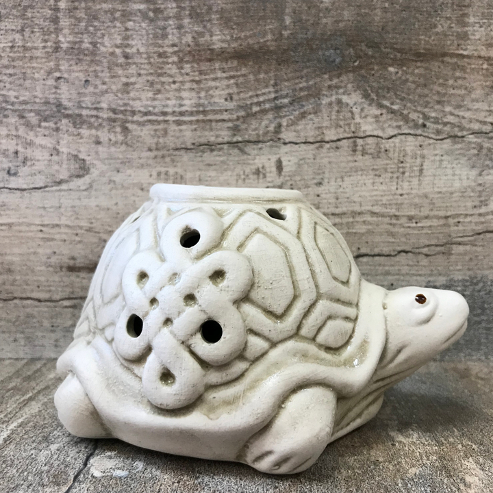 Аромалампа Черепаха, двойной узел счастья 8,5 см