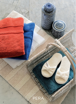 Полотенце 50x100 Hamam Pera серое