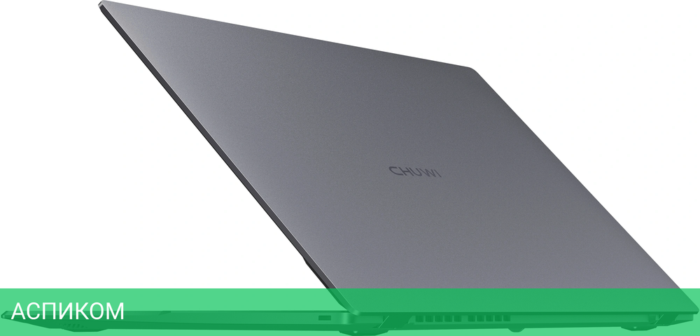 Ноутбук Chuwi GemiBook Xpro N-series N150 16Gb SSD512Gb Intel Graphics 14.1" IPS FHD (1920x1080) Windows 11 Home grey WiFi BT Cam 5000mAh