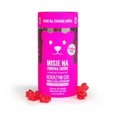 Плюшевые мишки Noble Health для здоровой кожи - 60 гелей