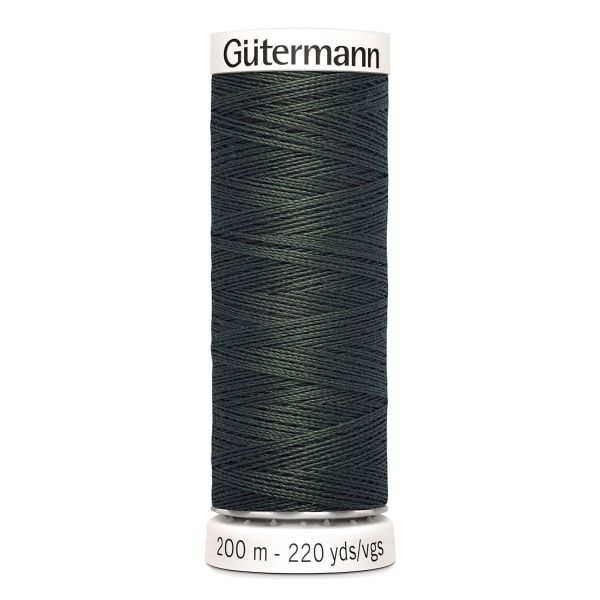 Нитки универсальные Gutermann Sew-all 100 (200 метров), 5 кат. | 861 полынный хаки