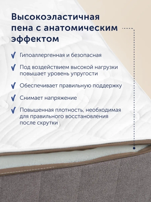 Матрас BuyCharm, 29 см, разносторонний, независимые пружины