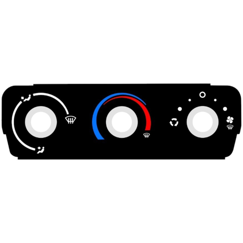 Шкала блока печки Transit