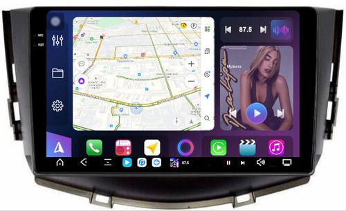 Магнитола для Lifan X60 2012-2016 - FarCar S500-TS20 монитор 9.5" 2K QLED на Android 14, Быстрейшая, CarPlay, 4G SIM-слот