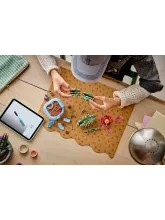 Конструктор Botanical Collection 11509 Цветущий Кактус