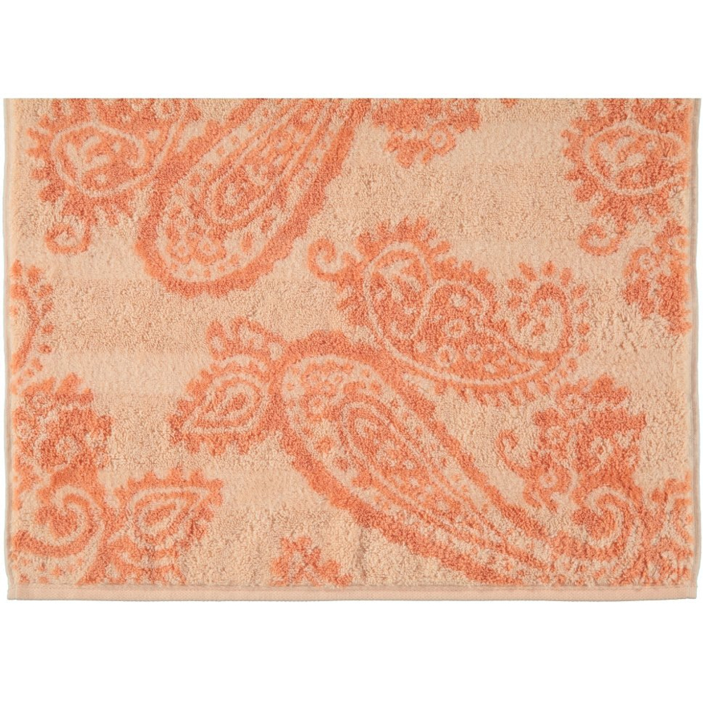 Полотенце 30х50 Cawo Paisley 1068 персиковое