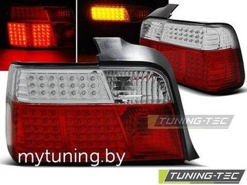 Задние фонари Bmw 3 E36 red white led