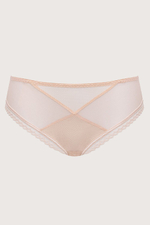 Трусики-бразилиана Nocturn (Размер: 38) (Цвет: телесный)