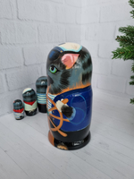 Маттешка "Котик Моряк" 5мест