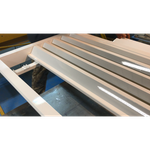 Решетка вентиляционная разборная с съемными жалюзи 80-60