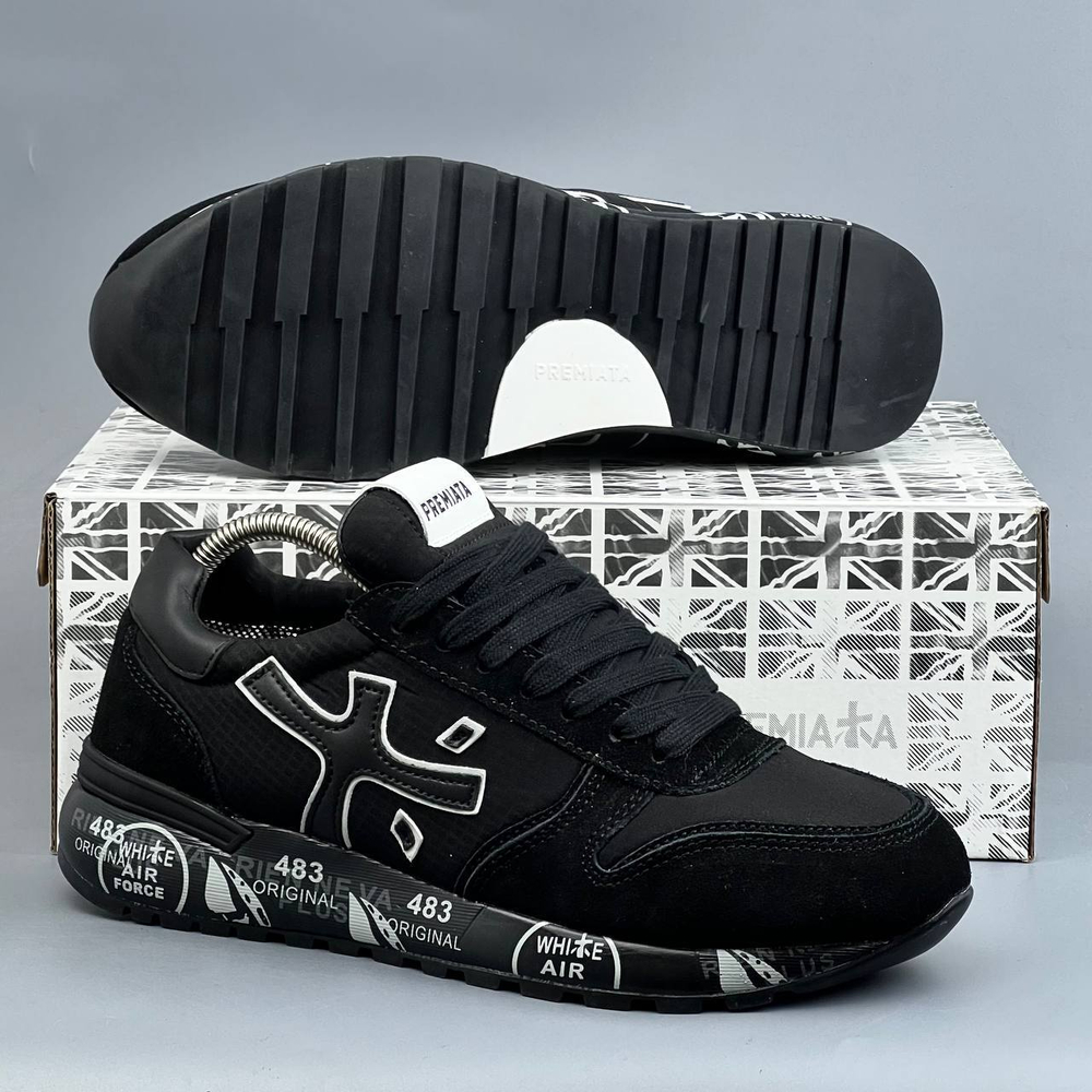 Кроссовки Premiata GoreTex ТЕРМО #402 (черн.)