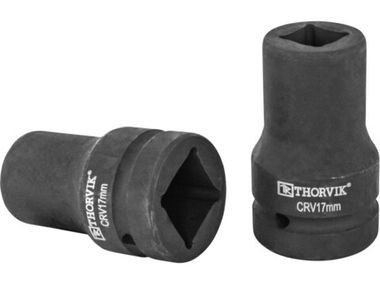 LSWS00117 Головка торцевая 4-х гранная для ручного гайковерта 1"DR, 17 мм