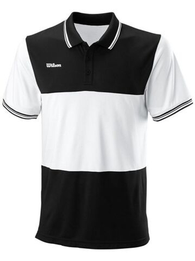 Мужское теннисное поло Wilson Team II Polo Men - black