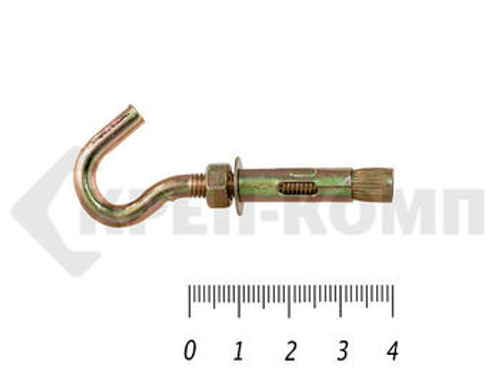 Анкер с крюком м6 8х 40 (5шт)