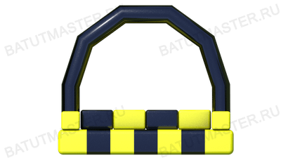 Надувной модуль препятствий «Шашки»