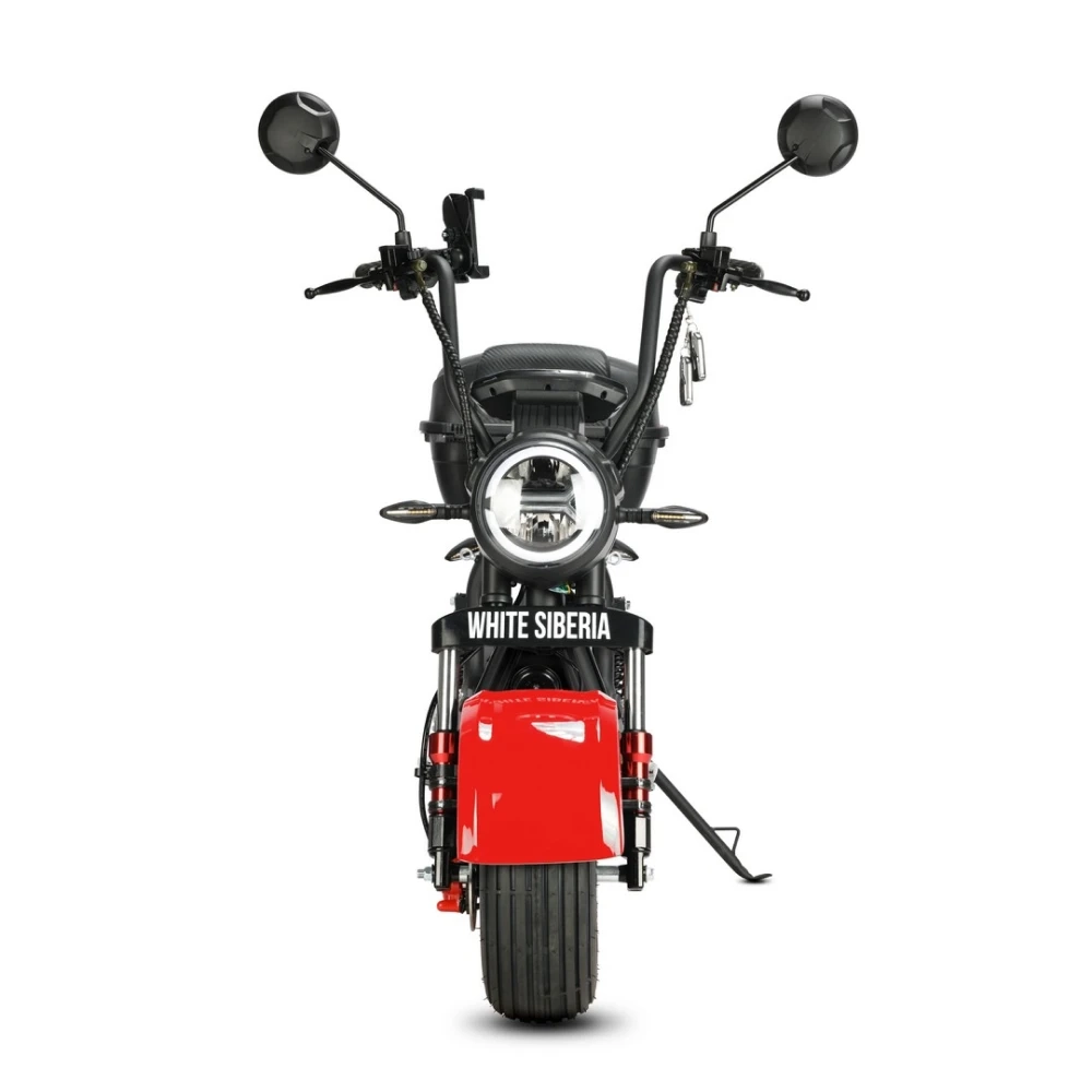 Электроскутер WHITE SIBERIA MINI R 3.0 60V RED (Красный)