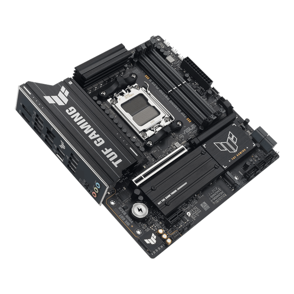 Материнская плата ASUS TUF GAMING B850M-PLUS II, AM5 B850 4xDDR5 4xSATA 3xM.2 1xHDMI 1xDP mATX