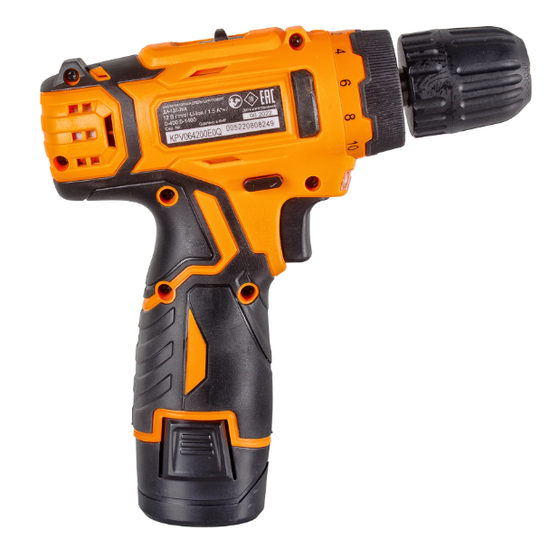 Аккумуляторная дрель-шуруповерт ВИХРЬ ДА-12Л-2КА